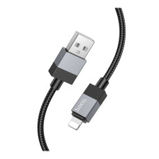 Кабель Hoco X110 Honorific USB-A – Lightning (1 м · 12W · 2.4A) (Black)