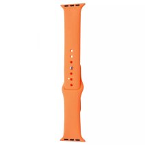 Ремешок для Apple Watch 42/44/45/49 мм Band Silicone, 2 шт (Papaya)