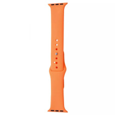 Ремешок для Apple Watch 42/44/45/49 мм Band Silicone, 2 шт (Papaya)