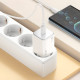Сетевое зарядное устройство Avantis A896 USB-C (20W · 3A) с кабелем Type-C – Type-C (White)