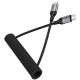 Кабель Hoco X121 Type-C – Lightning (1.5 м · 27W · 3A) (Black)