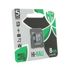 Карта пам'яті Hi-Rali microSDHC 8GB Class 10
