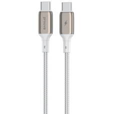 Кабель Proove Dense Metal Type-C – Type-C (2 м · 60W · 3A) (White)