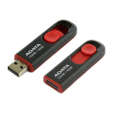 Флешка ADATA C008 16GB USB 2.0 (Black/Red)