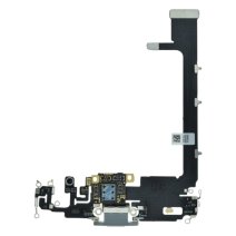 Шлейф для Apple iPhone 11 Pro Max с разъемом зарядки (Silver) (Original PRC)