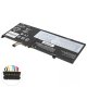 Аккумулятор для ноутбука Lenovo L17M4PB0 7.4V 5900mAh 44Wh