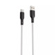 Кабель Proove Rebirth USB-A – Type-C (1 м · 12W · 2.4A) (Black/White)