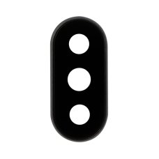 Скло камери для Xiaomi Redmi Note 5 Pro в рамці (Black) (Original)