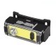Налобный фонарик T124 с аккумулятором 1200 mAh (Black)