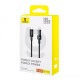 Кабель Baseus Gem Fast-Charging Data Cable Type-C – Type-C (2 м · 100W · 5A) (P10373000111) (Black)