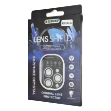 Захисне скло камери BEISOKY PVD для Apple iPhone 16 Pro (White Titanium)