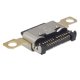 Разъем зарядки для Nokia 7 14 pin (4 креплений) (контакты посередине) (Type-C) (Original)