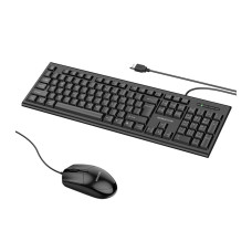 Комплект клавіатура+мишка Borofone BG6 (Black)