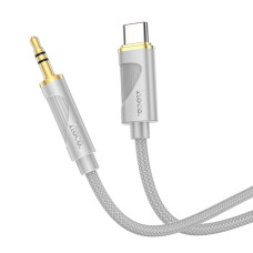 Аудіокабель AUX Hoco UPA30 Lightning – 3.5 мм (1 м) (Gray)