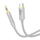 Аудиокабель AUX Hoco UPA30 Lightning – 3.5 мм (1 м) (Gray)