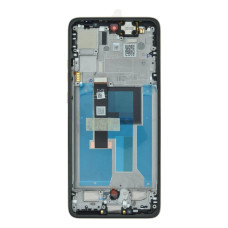 Дисплей для Motorola XT2409 Moto S50 з тачскріном в рамці (Latte) (Original)