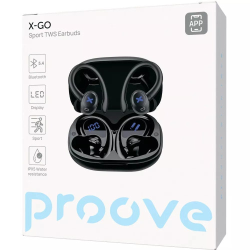 Наушники bluetooth Proove X-Go TWS black