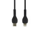 Автомобильное зарядное устройство Hoco NZ5 USB-A+USB-C (30W · 3A) с кабелем Type-C – Lightning (Black)