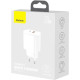 Сетевое зарядное устройство Baseus Compact USB-A+USB-C (20W · 3A) (CCXJ-B02) (White)