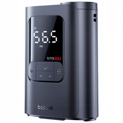 Автомобильный компрессор Baseus GoTrip VA1 Super Mini 80 Вт (Black)