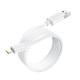 Кабель Borofone BX55 USB-A – Lightning (1 м · 12W · 2.4A) (White)