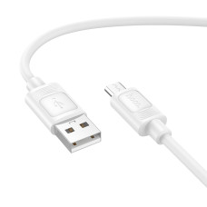 Кабель Hoco X122 USB-A – Micro-USB (1 м · 12W · 2.4A) (White)