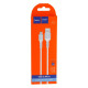 Кабель Hoco X65 USB-A – Micro-USB (1 м · 12W · 2.4A) (White)