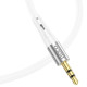 Аудіокабель AUX Hoco UPA22 Type-C – 3.5 мм (1 м) (White)