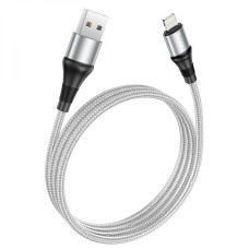 Кабель Hoco X50 USB-A – Lightning (1 м · 12W · 2.4A) (Gray)