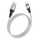 Кабель Hoco X50 USB-A – Lightning (1 м · 12W · 2.4A) (Gray)
