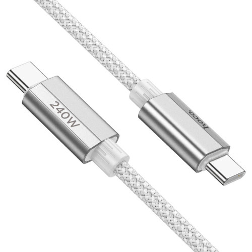 Кабель Hoco U134 Type-C – Type-C (1.8 м · 240W · 5A) (Black)