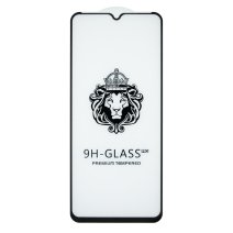 Защитное стекло Lion для Xiaomi Redmi 12C (Full Glue) (0.3 мм, 2.5D) (Black)
