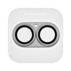 Захисне скло камери KRONOS для Apple iPhone 16 (Full Protect) (White)
