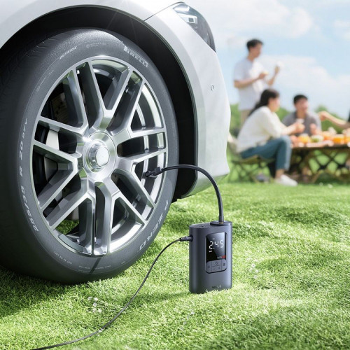 Автомобильный компрессор Baseus GoTrip VA1 Super Mini 100 Вт (Black)