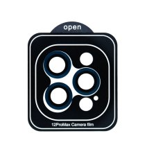 Захисне скло камери GERMES для Apple iPhone 12 Pro Max (Blue)