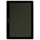Дисплей для Lenovo Tab 2 A10-30 з тачскріном (Black)