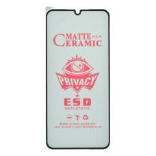 Защитная пленка Ceramic Privacy Matte для Samsung M156 Galaxy M15 (5G) (2024) (Full Glue) (Black)