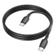 Кабель Borofone BX93 Type-C – Type-C (1 м · 60W · 3A) (Black)