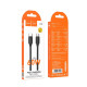 Кабель Hoco X115 Surpass Type-C – Type-C (1 м · 60W · 3A) (Black)