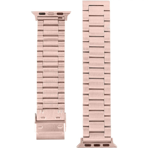 Ремешок для Apple Watch 42/44/45/49 мм Steel Elegance (Rose Gold)