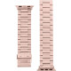 Ремешок для Apple Watch 42/44/45/49 мм Steel Elegance (Rose Gold)