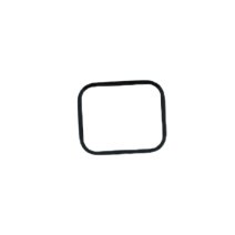 Защитное стекло PRIME для Apple Watch Series 8 (45mm) (Full Glue) (0.3 мм, 4D) (Black)