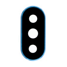 Скло камери для Xiaomi Redmi Note 5 Pro в рамці (Blue) (Original)