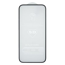 Защитное стекло PRIME для Apple iPhone 15 Pro (Full Glue) (0.3 мм, 4D) (Black)