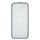 Захисне скло PRIME для Apple iPhone 15 Pro (Full Glue) (0.3 мм, 4D) (Black)