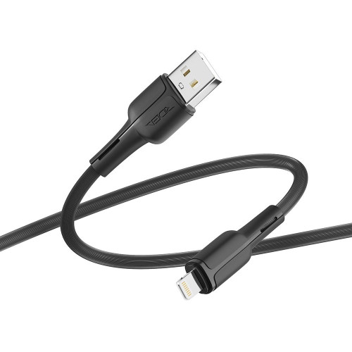 Кабель Ridea RC-CO10 CommonPro USB-A – Lightning (1 м · 12W · 2.4A) (Black)