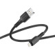 Кабель Ridea RC-CO10 CommonPro USB-A – Lightning (1 м · 12W · 2.4A) (Black)