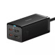 Сетевое зарядное устройство Baseus GaN5 Pro USB-A+2xUSB-C+HDMI (67W · 5A) с кабелем Type-C – Type-C 100W 5A (CCGP110201) (Black)