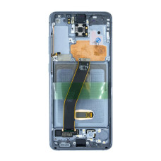 Дисплей для Samsung G980 Galaxy S20 з тачскріном в рамці (Gray) (Original)