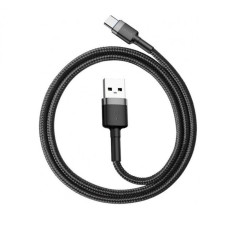 Кабель Baseus Cafule USB-A – Type-C (2 м · 10W · 2A) (CATKLF-CG1) (Black/Gray)